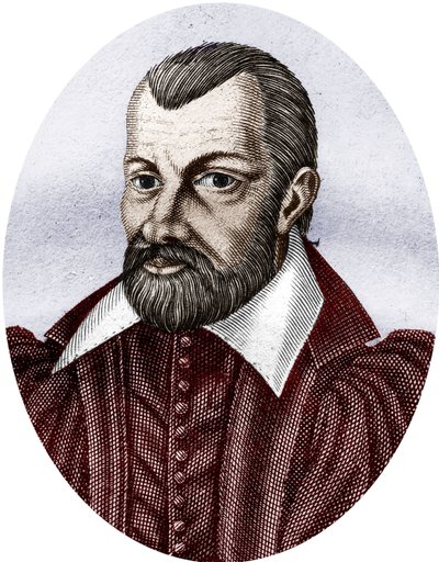 Jean Bodin 1530-1596 (färggravyr) av School French