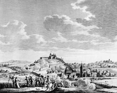 Franska revolutionens krig och antirevolutionära rörelser: Vendeekriget. Belägring vid slaget vid Granville den 14 november av School French