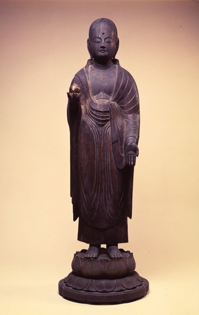 Jizo Bosatsu, Ate Heian / Fujiwara Perio d av Japanese School