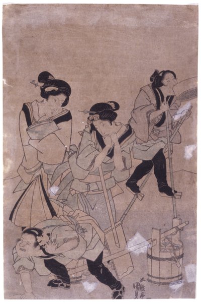 Namnlös (träsnitt i färg) av School Japanese