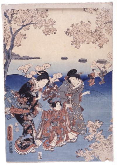 Namnlös (träsnitt i färg) av School Japanese