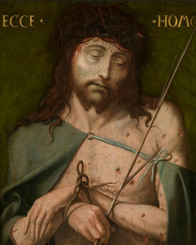 Ecce Homo, första hälften av 1500-talet (olja på panel) av School Netherlandish