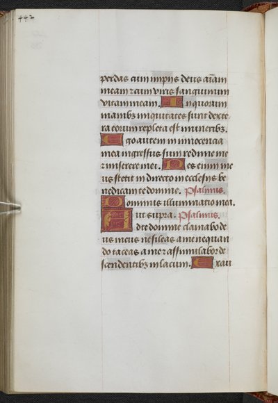 Kings 9, f.235v, Timbok, användning av Sarum ("Anne Boleyns Timbok") (pergament) av School Netherlandish