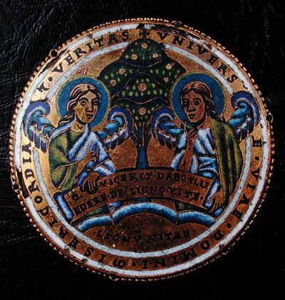 Livets Træ Medaljonswed av School Netherlandish