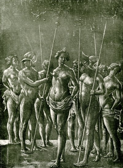 Okänd illustration efter ett italienskt exempel av School Netherlandish