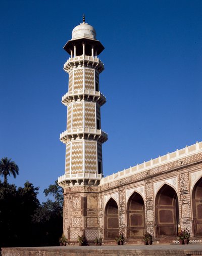 Graven av Jahangir mausoleum av School Pakistani