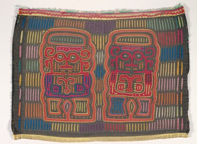 Skjortpanel (mola), Kuna People, San Blas Islands, ca 1950-talet (applicerad bomull) av School Panamanian