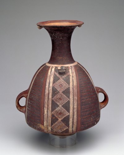 Kärl, Inka (keramik & pigment) av School Peruvian