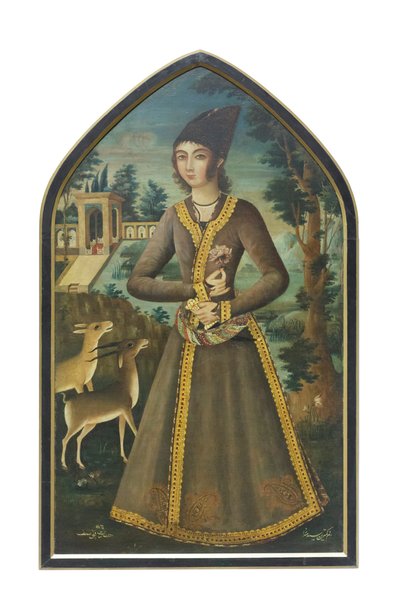 St Joseph, Seyyed Mirza (olja på duk) av School Qajar