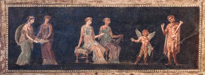 Dionysisk scen, Herculaneum av School Roman