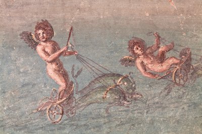 Löpande amoriner, Herculaneum av School Roman