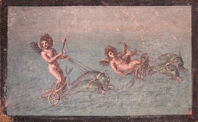 Löpande amoriner, Herculaneum av School Roman