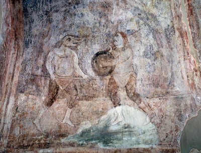 Stridscen i Hippodromen (Fight Scene in the Hippodrom) av School Russian