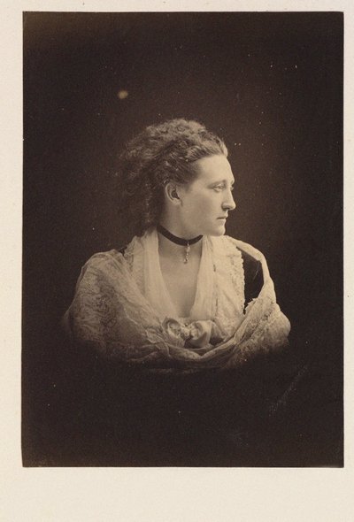 Marie Maximilianovna de Leuchtenberg - Prinsessan Maria Maximilianovna av Leuchtenberg (1841-1914), Anonym . litografi av School Russian