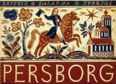 Svensk turismaffisch av School Swedish
