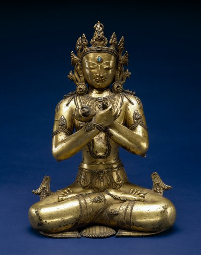 Vajradhara (Bärare av åskbulten) av School Tibetan