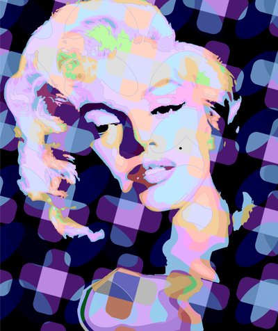 Marilyn Monroe (digital) av Scott J. Davis