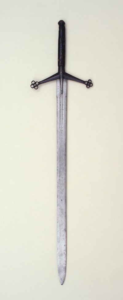 Claymore, c.1500-30 (stål) av Scottish School