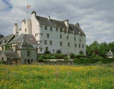 Utsikt över Traquair House av Scottish School