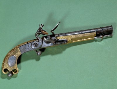 Vapen: flintpistol av Joachim Murat av Scottish School