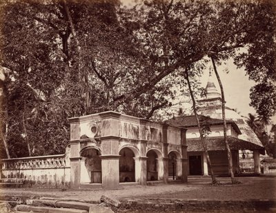 Buddhisttempel, koloni, ca. 10. av Scowen and Co.