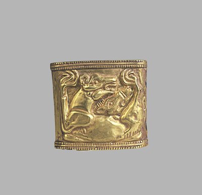 Omslag till svärdsslida, 500-talet. före Kristus av Scythian