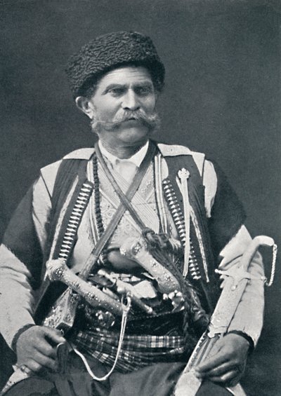 En montenegrin, 1912 av Sebah