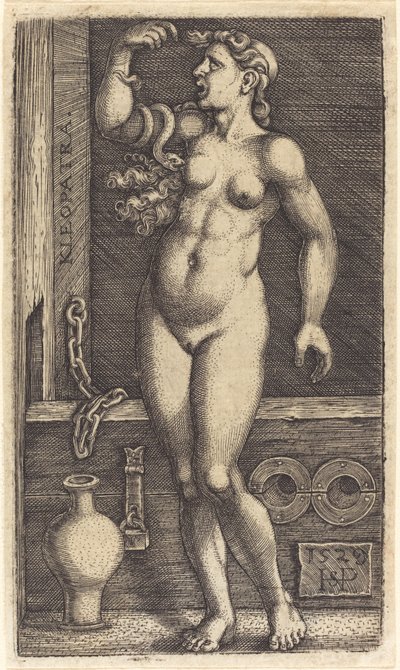 Cleopatra står av Sebald Beham