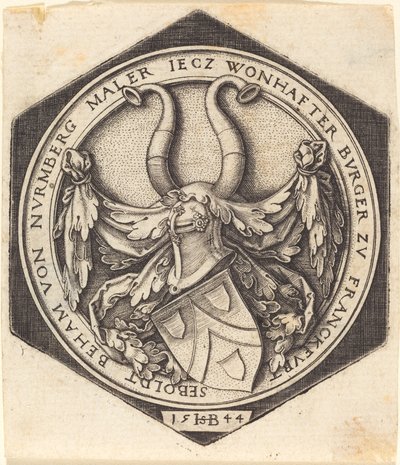 Vapensköld av H.S. Beham av Sebald Beham