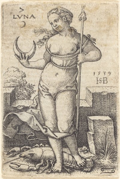 Luna av Sebald Beham