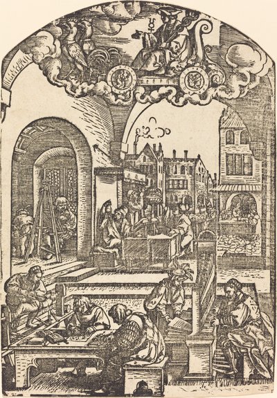 Merkurius av Sebald Beham