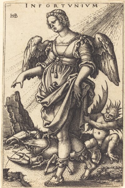 Olycka av Sebald Beham