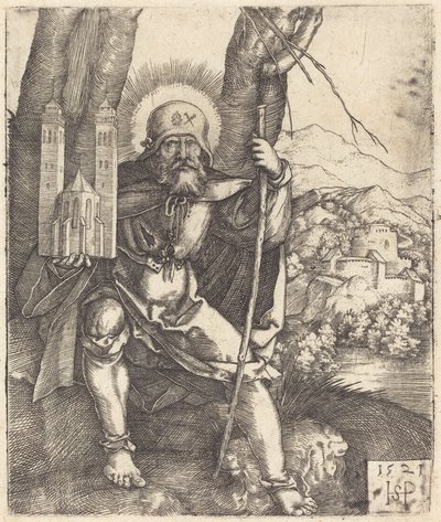 Saint Sebald av Sebald Beham