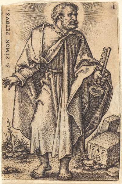 Simon Peter av Sebald Beham