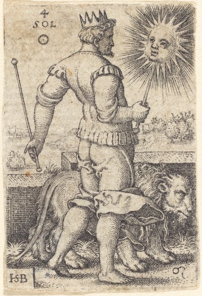 Sol av Sebald Beham