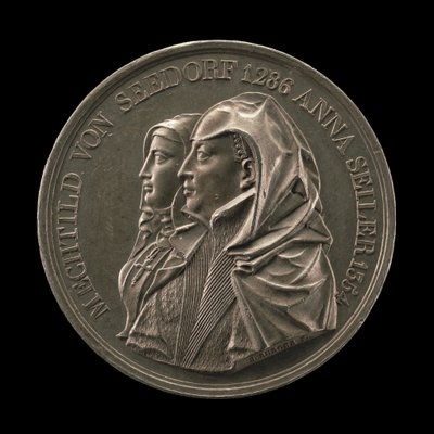 Mechtild von Seedorf och Anna Seiler [framsidan], 1818. av Sebastian Burger