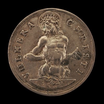 The Man of Sorrows [framsidan], 1631. av Sebastian Dadler