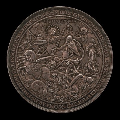 Kung Gustav Adolfs triumf [omvänd], 1634. av Sebastian Dadler