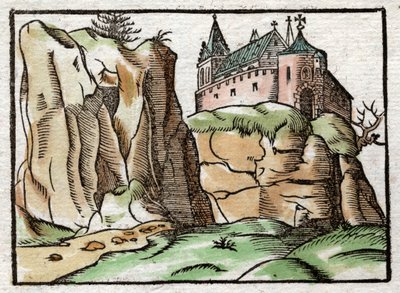 Targoviste, Rumänien 1575 av Sebastian Munster