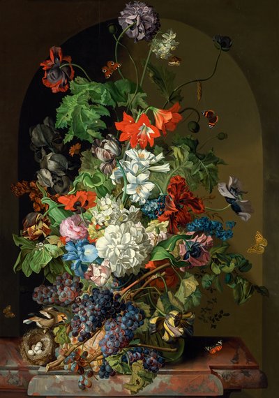 blommigt stilleben av Sebastian Wegmayr