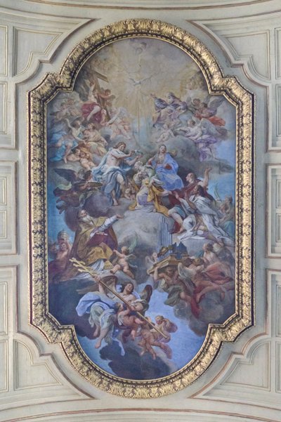 Santa Cecilias apoteos av Sebastiano Conca