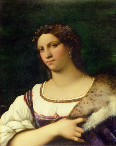 Porträtt av en kvinna, 1512 av Sebastiano del Piombo