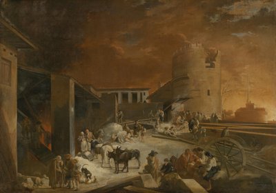 En romersk kalkugn av Sébastien Bourdon