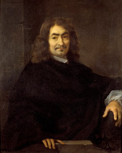 Förmodat porträtt av filosofen Rene Descartes (1596-1650) Målning av Sebastien Bourdon (1616-1671) 1600-talet sön. 0,88x0,71 m av Sébastien Bourdon
