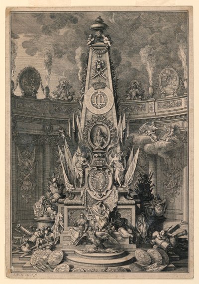 Ett gravmonument av Karl IV av Lorraine av Sebastien Leclerc