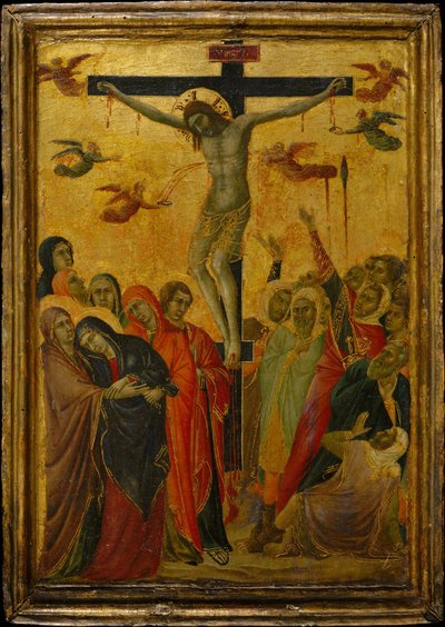 Korsfästelsen, ca. 1315. av Segna di Buonaventura