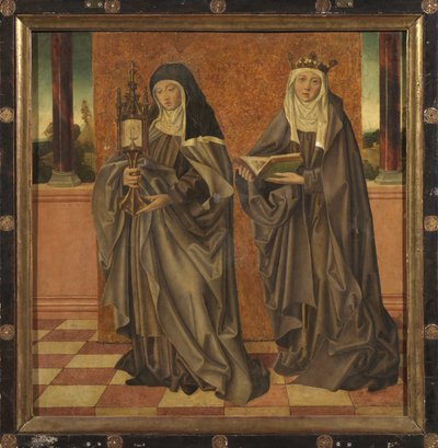 Saints Clare och Elizabeth av Seilern Master