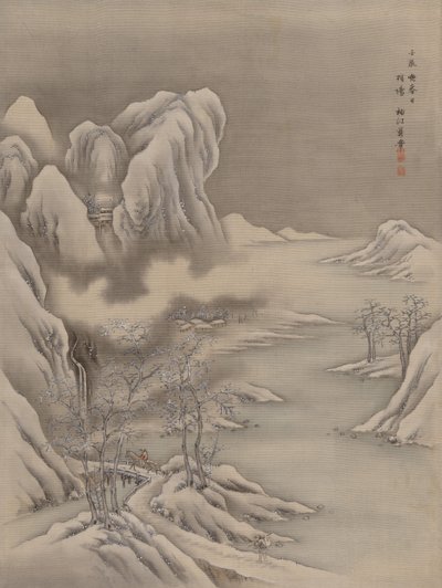 Vinterscen, 1892. av Seki Shuko
