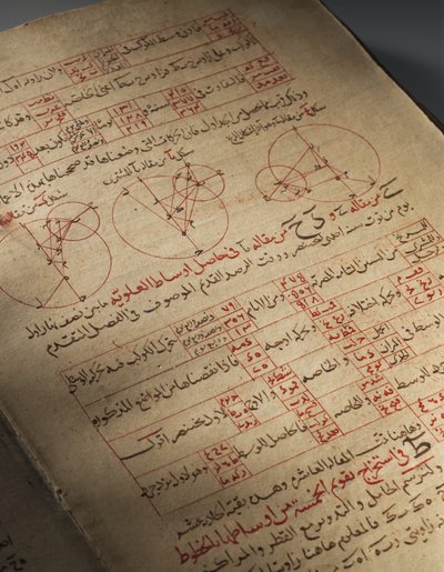 Ett kompendium av avhandlingar om astronomi och matematik av Nasir Al-Din Muhammad bin Al-Hasan Al-Tusi av Seljuq Dynasty
