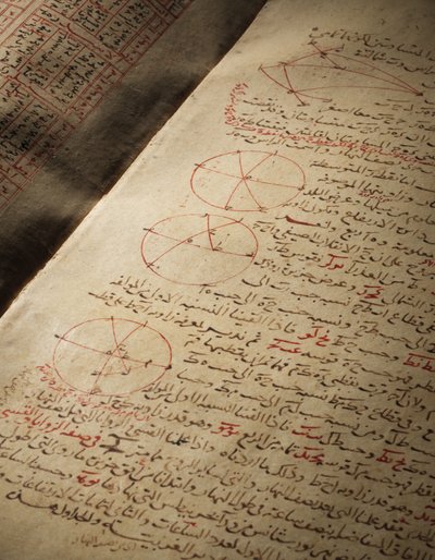 Ett kompendium av avhandlingar om astronomi och matematik av Nasir Al-Din Muhammad bin Al-Hasan Al-Tusi av Seljuq Dynasty
